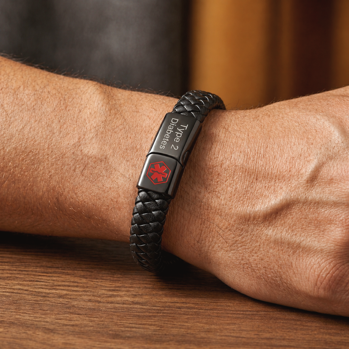 Pulseira de Alerta Médico — Identificação de Emergência com Dados Médicos