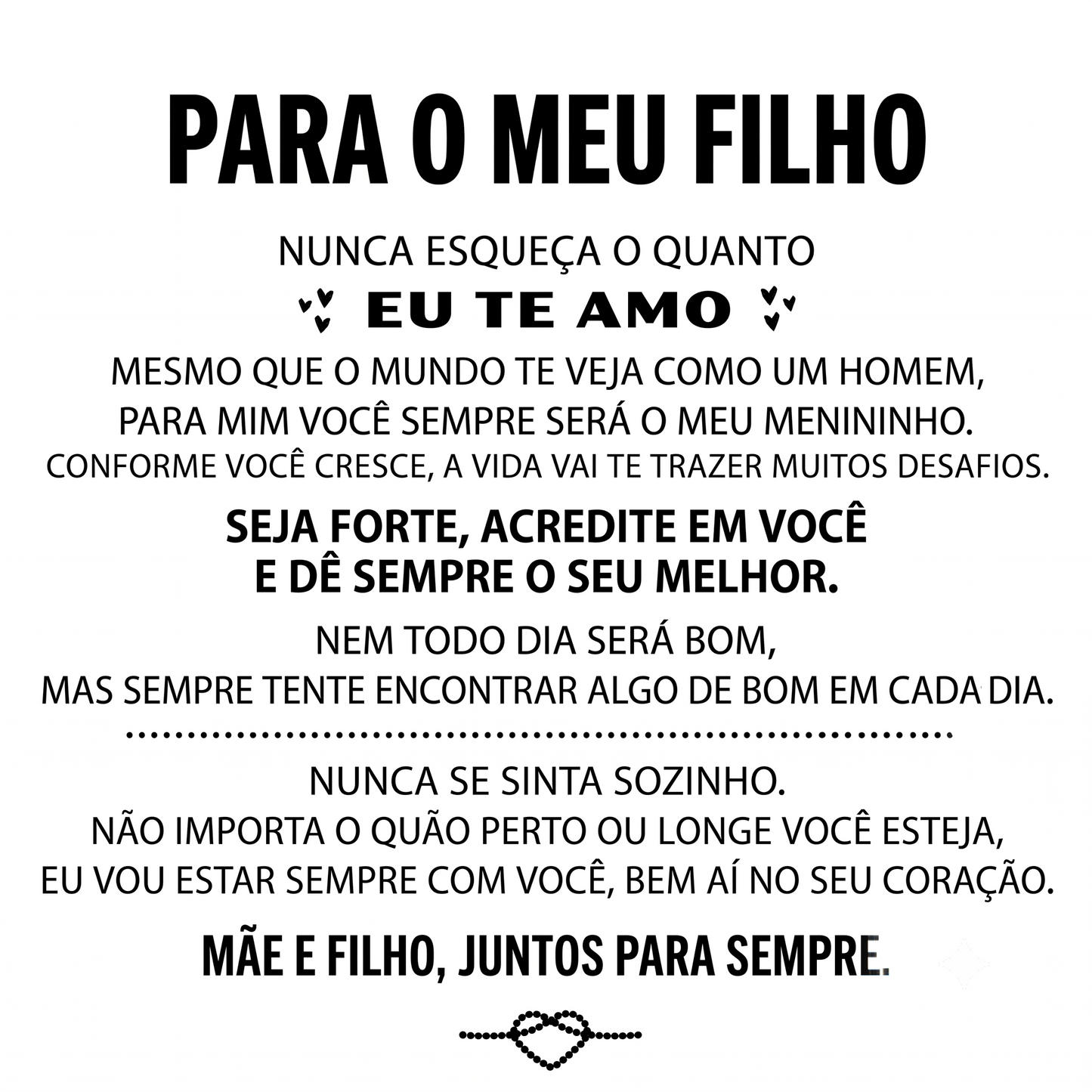 Pulseira Gravada Para Meu Filho - Um Lembrete de Amor