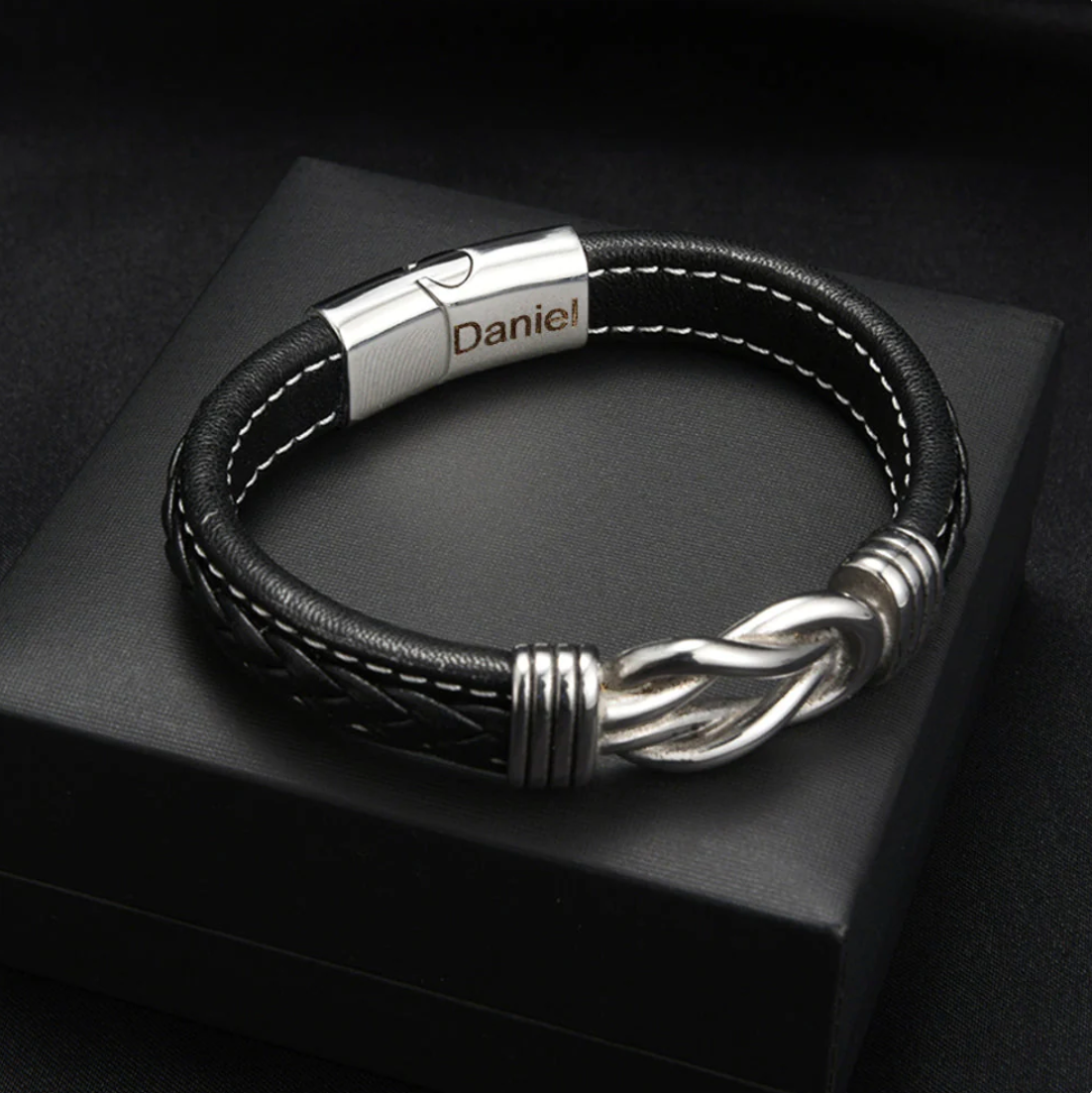 Pulseira Gravada Para Meu Filho - Um Lembrete de Amor