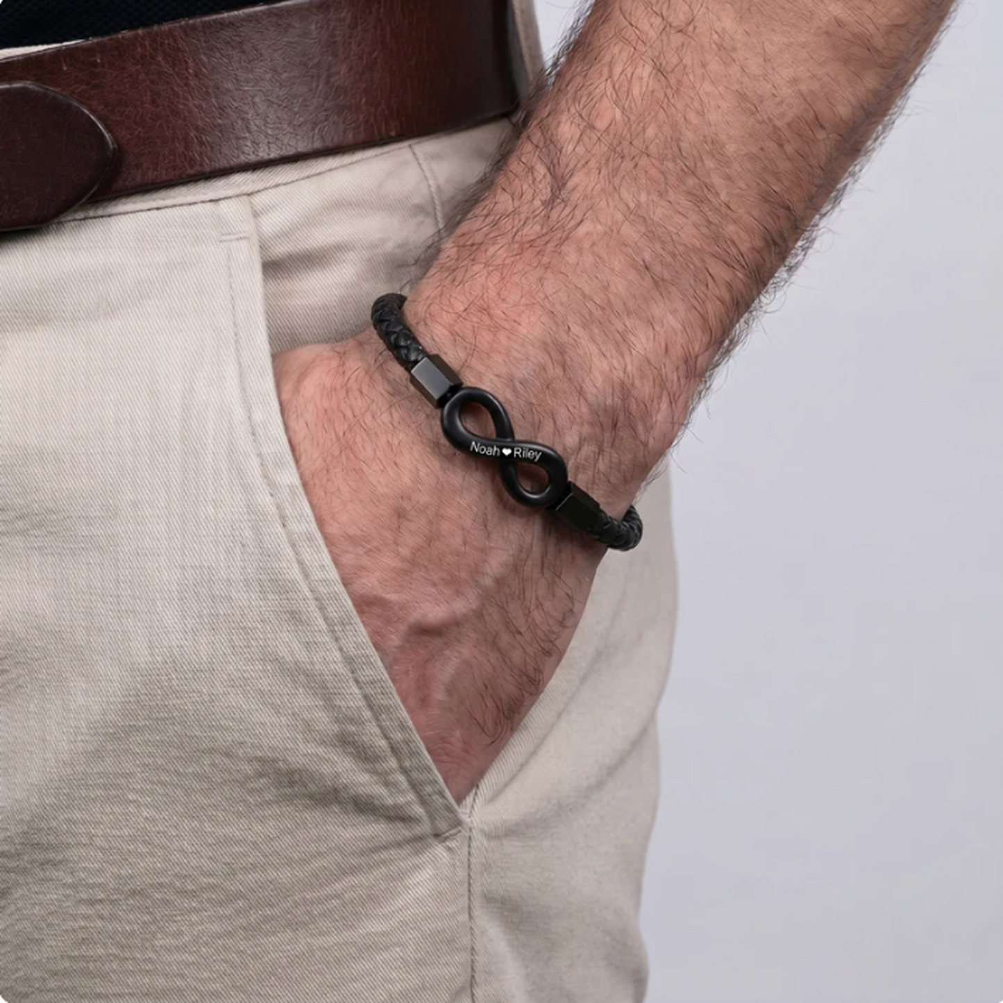 Pulseira Personalizada para o Meu Marido — Presente Único e Cheio de Amor