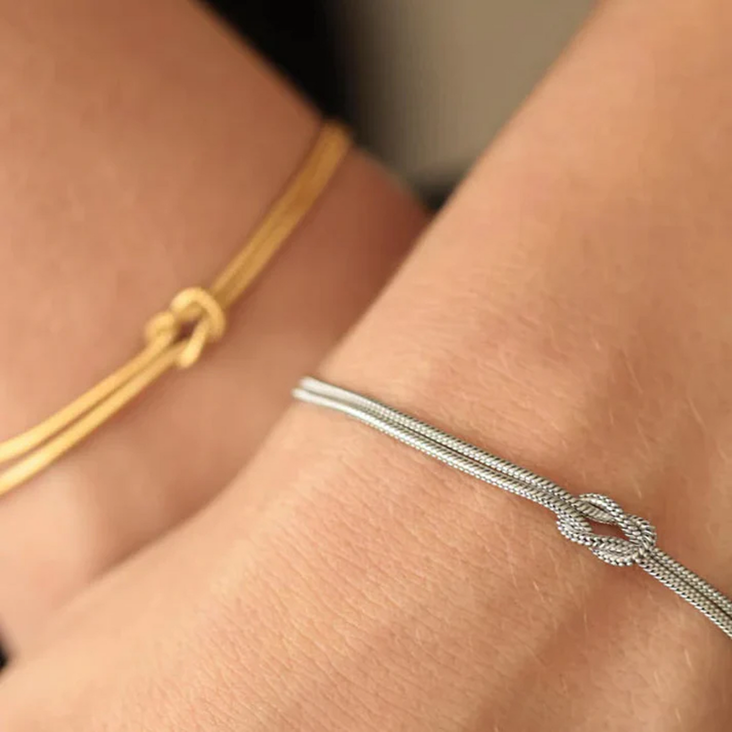 Pulseira Nó Eterno — Elegância que dura para sempre